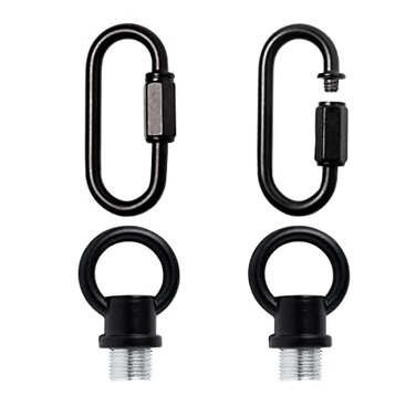 Haligate HALIGATE Hook Rings for Light Fixture M10M12 Available Pack of 2 with 2 Link Buckles