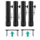 ruiru bro Table Leg Extenders for Folding Tables StraightBent LegHeavy Duty Folding Table Leg RisersExtensions2 LevelsHeights Adjustable Table RisersIdeal for Improving Your Back Pain4Pack