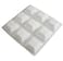 Shepherd Hardware 9560 12Inch SurfaceGard White Adhesive Bumper Pads 9Count