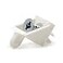 ReplacementScrews White Shelf Support Pins Compatible with IKEA Part 101558 Pax KOMPLEMENT Pack of 4