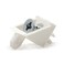 ReplacementScrews White Shelf Support Pins Compatible with IKEA Part 101558 Pax KOMPLEMENT Pack of 4