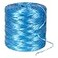ATERET PL6500 Poly Pull Line 210 lbs Tensile Strength Polypropylene 6500Ft Twine Line Blue White Coil Only