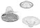 DNHCLL 4 Pieces Silver Mesh Hole Kitchen Bathroom Basin Sink Drain Strainer2 x 079