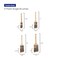 Pro Grade Paint Brushes 4 Pack Variety Angle Paint Brushes