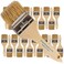 Pro Grade Chip Paint Brushes 24 Ea 2 Inch Chip Paint Brush Light Brown