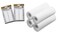ROLLINGDOG Mini Foam Roller Paint Paint Roller CoversConcave Design High Density Foam Roller Refills for Smooth Even Painting4 Inches4PC