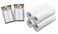 ROLLINGDOG Mini Foam Roller Paint Paint Roller CoversConcave Design High Density Foam Roller Refills for Smooth Even Painting4 Inches4PC