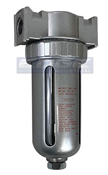 THB In LINE Desiccant AIR Dryer for Compressed AIR Great for Pneumatic Tools Spray Booth Plasma Cutter with Desiccant beads 38 NPT