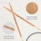 KnitPro Basix Beech Fixed Circular Needles 16 40cm US Size 6 4mm