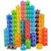 edxeducation Translucent Linking Cubes Construction Toy for Early Math Set of 100 08 Inch Light Table Toy Elementary Preschool Learning
