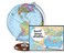 Replogle Student Educational Classic World globe Blue Ocean Raised Relief feature including a bonus map made in USA 1230cm diameter