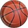 Creative Converting Basketball Dessert Plates 24 ct