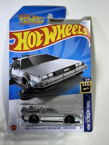 Hot Wheels 2024 Back to The Future Time Machine Hover Mode HW Screen Time 510