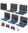 6amLifestyle 6 Pack Foldable Controller Wall Mount Holder for Xbox PS5 PS4 PS3 Switch Pro Strong AdhesiveScrew Upgraded Controller Stand Hanger with Antislip Pad Universal Gaming Remote Headphone Acce