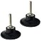 Nobranded 2Pack 3 Inch Sanding Discs Holder Quick Change Disc Adapter with 14 Shank Compatible with 3 Sanding Disc Die Grinder Drill Driver Disc Pad for Polishing Sanding Surface Preparation