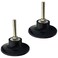 Nobranded 2Pack 3 Inch Sanding Discs Holder Quick Change Disc Adapter with 14 Shank Compatible with 3 Sanding Disc Die Grinder Drill Driver Disc Pad for Polishing Sanding Surface Preparation