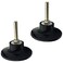 Nobranded 2Pack 3 Inch Sanding Discs Holder Quick Change Disc Adapter with 14 Shank Compatible with 3 Sanding Disc Die Grinder Drill Driver Disc Pad for Polishing Sanding Surface Preparation