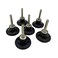 Nobranded 6 Pack 2 Inch Disc Pad Holder Adapter Quick Change Disc Adapter Drill Adapter with 14 Shank Pad Holder Lock Disc Holder for Polishing Sanding Surface Conditioning Disc Pad Holder Assembly