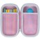 Lebakort Storage Case Compatible with 3Doodler Start EssentialsStart Essentials 3D Printing Pen Set Pink Case