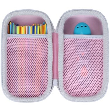 Lebakort Storage Case Compatible with 3Doodler Start EssentialsStart Essentials 3D Printing Pen Set Pink Case