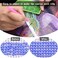 Framendino Stainless Steel Diamond Art Ruler Mesh Drawing Tool with 800 Blank Grids for DIY Full Drill Partial