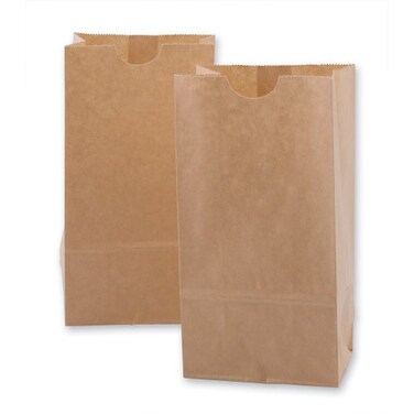 SmileMakers DELIGHTBOX Mini Kraft Paper Bags 100 per Pack