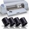 gtpartes GTPARTES Rubber Roller Compatible with cricut Maker 23 Joy cricut Explore air 2 cricut Explore 3 and All Other Models Rubber Wheel Mat Guide