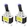 DAIERTEK DaierTek 12V Blue LED Lighted Toggle Switch 30 Amp 12 Volt Toggle Switch SPST ON Off 2 Position 3pin for Automotive Car Truck 2pcs
