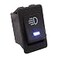 TOMALL Replacement Fog Light Toggle Switch DC 12V 35A ONOff Switch Blue Light for Universal Auto Car