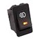 TOMALL Car Replacement Fog Light Toggle Switch DC 12V 35A ONOff Switch Red Light