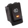 TOMALL Car Replacement Fog Light Toggle Switch DC 12V 35A ONOff Switch Red Light