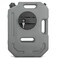 Rough Country 10L 26 Gallon Flat Fluid Container wLockable Mount NonPotable Water Utility Storage for Trucks SUV RV UTV OffRoad Vehicles Gray