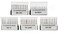 ZJ-COSM 50pcs Diamond Drill Burs Fg Shank