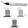 AFA Tooling Deburring Tool MicroPolished Anodized Handle with 16 M2M35 Cobalt HSS Blades Deburring Tool 3D Printing Reamer Tool for Metal PVC Copper Pipe Plastic Resin 3D Printed Edges
