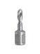 ACTOOL 38 Diameter x 1 Depth of Cut HSS Solid Drill with 34 Weldon Shank HSS Fully Ground Drill