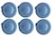 Home Brew Dew Caps 6 pack Blue Replacement