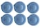 Home Brew Dew Caps 6 pack Blue Replacement