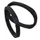RDEXP Black 46 x 9 Solid Universal Speaker Adapter Mount 1 Depth Ring Adapter for Car Sound Tool Set of 2