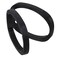 RDEXP Black 46 x 9 Solid Universal Speaker Adapter Mount 1 Depth Ring Adapter for Car Sound Tool Set of 2