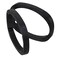RDEXP Black 46 x 9 Solid Universal Speaker Adapter Mount 1 Depth Ring Adapter for Car Sound Tool Set of 2