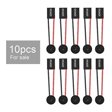 Zopsc PC Internal Speaker 10pcs Motherboard Buzzer Connector Plug for Computer Diagnostic Beep Codes ABS Material 6cm Length
