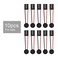 Zopsc PC Internal Speaker 10pcs Motherboard Buzzer Connector Plug for Computer Diagnostic Beep Codes ABS Material 6cm Length