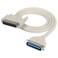XMSJSIY DB25 to CN36 Parallel Printer Cable DB25 25 Pin Male to CN36 Centronics 36 Pin Male Serial Parallel Printer Extension Cable Adapter for Connect Computers Printers 25C30AWG 15M