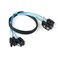 ADCAUDX SATAIII Cable05M 4PcsSet Thin SATA 6Gbps HDD SSD DataCable Bundled Replacement for Server Bitcoin Computer SSD HDD CD DVD Drives Raid16FT