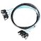 ADCAUDX SATAIII Cable1M 4PcsSetSATA6Gbps HDDSDD DataCable Replacement for Server Bitcoin Computer SSD HDD CD DVD Drives Raid 33FT