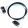 ADCAUDX SATAIII Cable1M 4PcsSetSATA6Gbps HDDSDD DataCable Replacement for Server Bitcoin Computer SSD HDD CD DVD Drives Raid 33FT