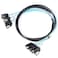 ADCAUDX SATAIII Cable1M 4PcsSetSATA6Gbps HDDSDD DataCable Replacement for Server Bitcoin Computer SSD HDD CD DVD Drives Raid 33FT