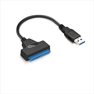 Mediasonic SATA to USB Cable USB 30 USB 32 Gen 1 to 25 SATA SSDHard Drive Adapter Support UASP HND5SU3