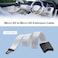 ASHATA Mini SD to Mini SD Card Extension Cable Adapter Flexible Extender with Case TF to TF Extender Cable for 3D PrinterCarCameraDVDDVRLED Display Board 60CM