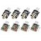 Alinan 4pcs Laser Sensor Module NonModulator Tube Laser Receiver Module with 4pcs KY008 650nm Laser Transmitter Module for AVR